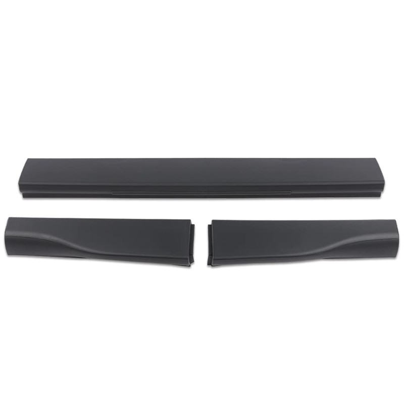 PIT66 3PCS Flexible Step Trim Tailgate Molding, Compatible with Ford