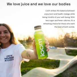 Cosmic Candy Grape Juice Drinks by Loom, Low Sugar Juice, Real Fruit, No Added Sugar, 35 Calories, Non-GMO, Vegan, Gluten Free, 12 oz bottles, 12 pack