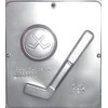 Full 90 Hockey Stick and Puck Chocolate Candy Mold 324