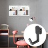 TOVINANNA 20pcs Plastic Pegboard Hooks, J Display Hook, Shelf Hanger