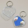 LT Acrylic Frame Keychain Heart-shaped Photo Keychain ID Photo Holder Photo Card ID Photo Frame / LT 아크릴 액자 열쇠고리 하트모양 사진열쇠고리 증사홀더 포토카드 증명사진액자
