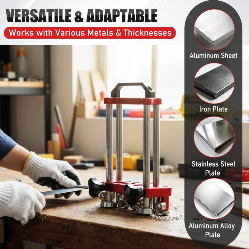 Lingvee Sheet Metal Roller 2 Station Bender Roofing Tools Sheet