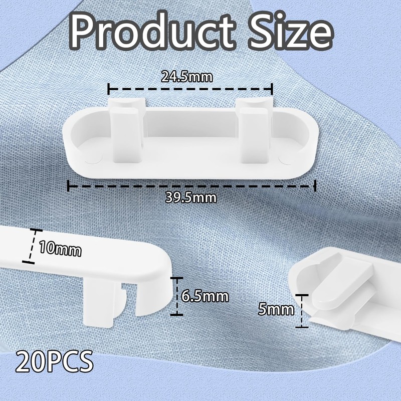 UHMC 20 Pcs Weep Hole Covers, Window Drainage Cover Caps