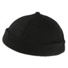 Docker Black Wool Felt Hat for Men and Women Winter