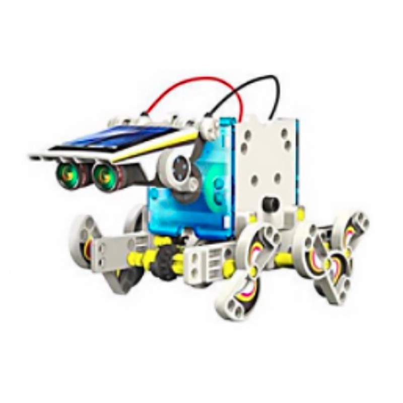 Solar Robot Toy 13 in 1 Sturdy Plastic Hand Eye