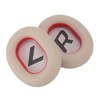 Replacement Ear Pads Soft Protein Leather Replaced Earpads Cushions for