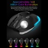 Docooler F-33 Wireless Trackball Mouse - Easy thumb control, Precision