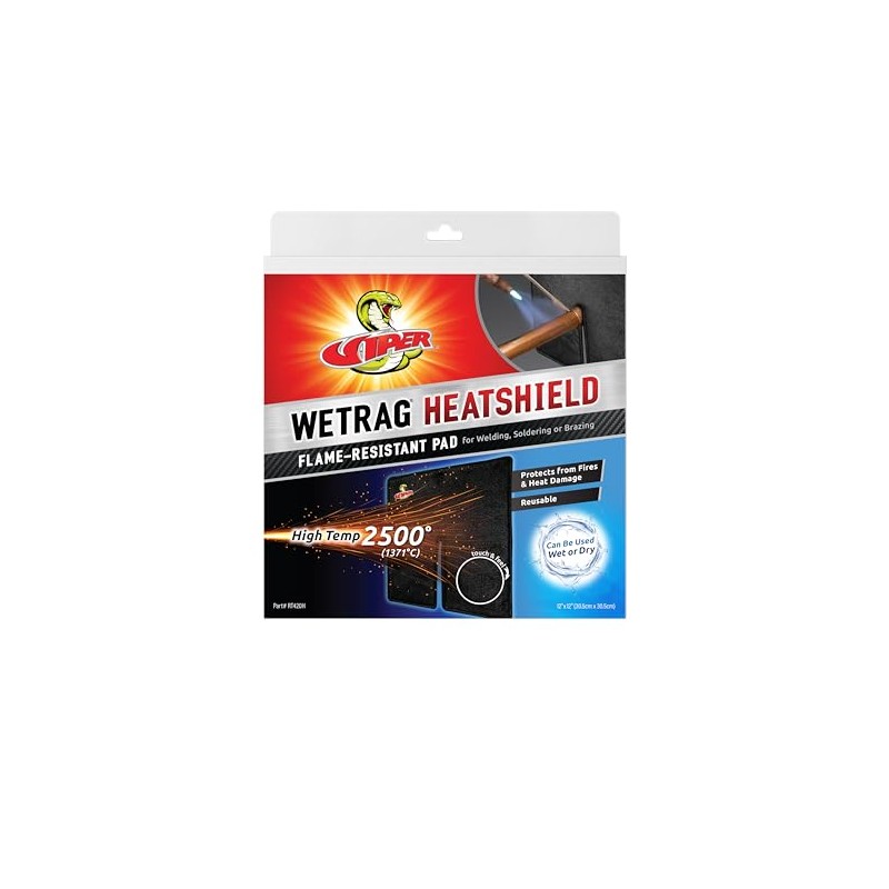 WETRAG HeatShield Fire Protection (RT420H) | 12x12 Re-usable Fire &