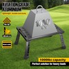 DEPSUNNY Adjustable RV Step Stool, 3-Step Height Adjustment, Foldable Legs,