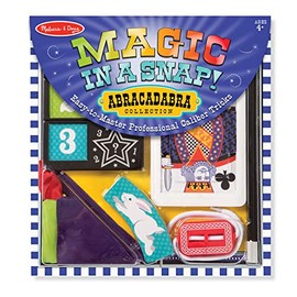 Melissa  Doug Magic in a Snap Abracadabra Collection Juego de Trucos de Magia (10 Piezas)