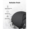 Matte Black ABS Pop Up Sink Drain with Overflow for
