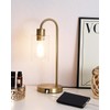 QHANTOMIZE Bedside Lamps Set of 2, Gold Touch Table Lamp