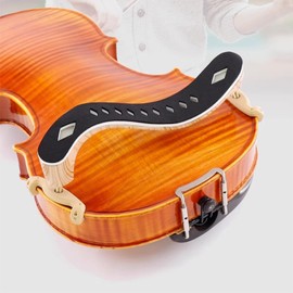 RAUYIVANY Violin Shoulder Rest, Violin Chin Rest for 4/4 Size, Shoulder Rest with Adjustable Design for Height,Acrylic Material High Strength Soft Sponge, Silicone Claws Fit for Violin 4/4&3/4
