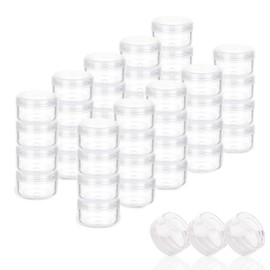 5 Gram Cosmetic Containers 50pcs Sample Jars Tiny Makeup Sample Containers with lids