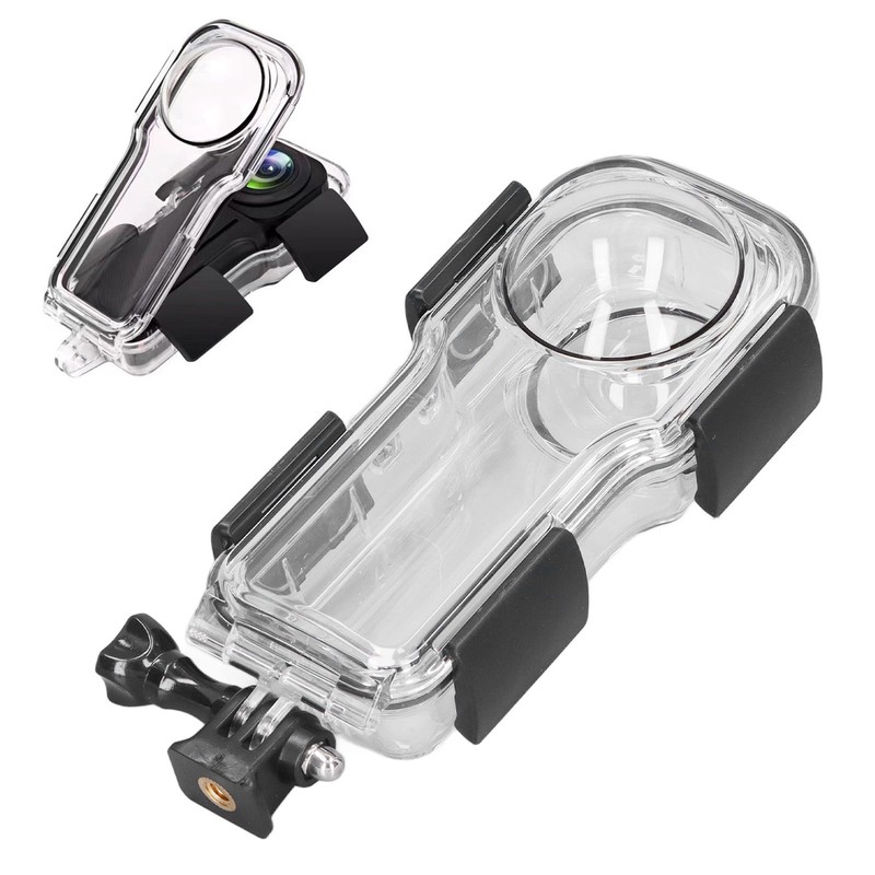 Action Cameras Diving Case Stainless Steel Optical Glass Underwater 40m