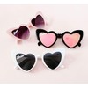 Bride & Babe Heart Sunglasses - Style: Babe w/Black Frames