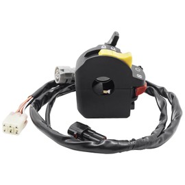M MATI Left Handlebar Switch Start Stop Kill Headlight for Suzuki LTZ400 QuadSport Z 400 2003-2004 37400-07G90 37400-07G11 37400-07G10