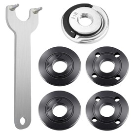 Angle grinder accessories, wear-resistant and impact-resistant, angle grinder accessories compatible with 125 mm angle grinder, suitable for various angle grinders, mitre saws (black)