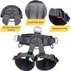 SOB Tree Climbing Harness, Adjustable Thickness Widen Protecta Safety Harness,