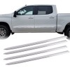 PIT66 Side Molding Trim, Compatible with 2019-2021 Chevy Silverado 1500