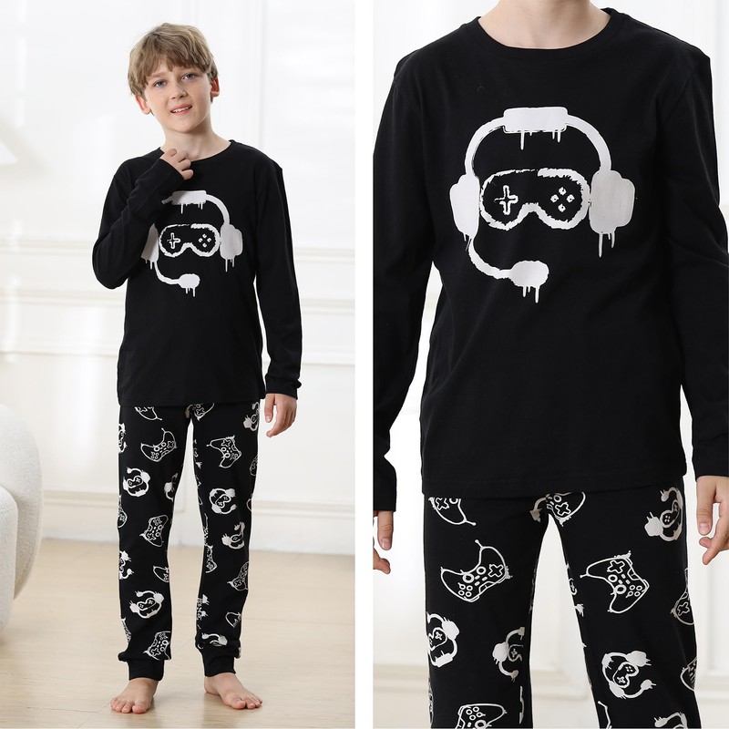 The Essentials Wardrobe Boys TEW 1 Pack LS Pyjamas -