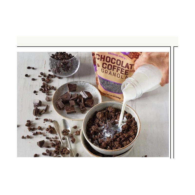 Trader Joe's 2 Pack Trader Joe's Chocolate Coffee Flavored Granola