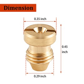 POWER TOWN 1.1 mm Orifice for Foam Cannon Nozzle Tips, Thicker Foam for Pressure Washer, Orifice Nozzle and Foam Maker