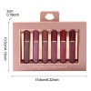 Set De 6 Brillos De Labios De 1,9 Ml Efectivos