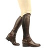 Saxon Equileather Half Chaps, Brown, Adults Large