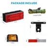 Kohree 12V Submersible LED Trailer Lights Kit, Super Bright LED