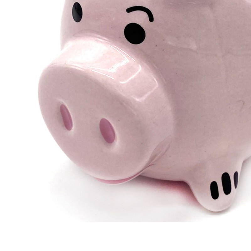 Cute Pig Ceramic Cup Pink Comfortable Grasp Smooth Mouth Lovely