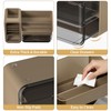 Makeup Organizer with Adjustable Brush Holder for Vanity, Large Skincare