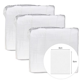 Donga cotton 450g cut cotton, 3 pieces, 900 sheets, (4cmx6cm) / 동아 탈지면 450g 절단솜, 3개, 900매입, (4cmx6cm)