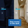 LIDER Minimalist Design LED Guide Light Paddle Switch with Automatic