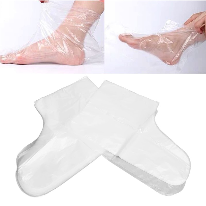 100 Piezas de Bolsas de Fundas para Pies, Botines Desechables
