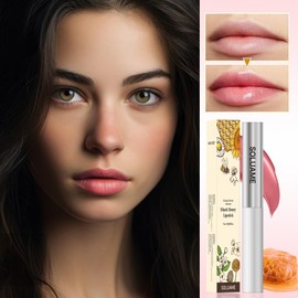 Lip Tint Pink Lipstick Tinted Lip Balm for All Skin Tones Create a Glamorous Makeup Versatile Colours & Moisturising Lips(1.9g Honey Lipstick)