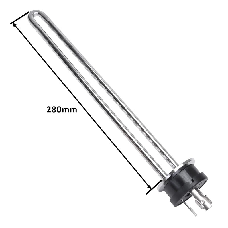 DERNORD 240V 3500W Tri-clamp Heating Element Stainless Steel Immersion Water