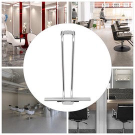 Headery Salon Chair Foot Rest Adjustable Steel Pipe Barber Chair Parts Foot Rest Salon Equipment Chairs for Beauty Salon Chair