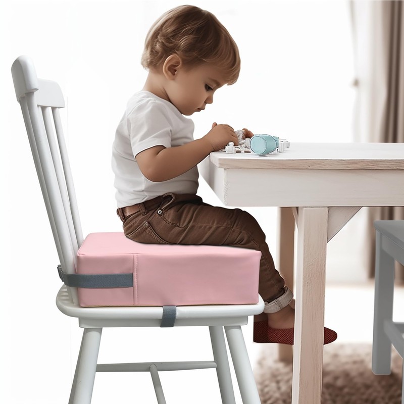 Eiury Toddler Booster Seat Dining Table Kitchen Chair, Waterproof Anti-Scratch