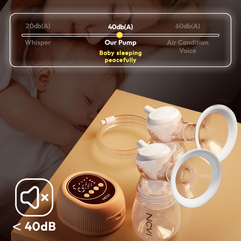 NCVI Double Electric Breast Pump