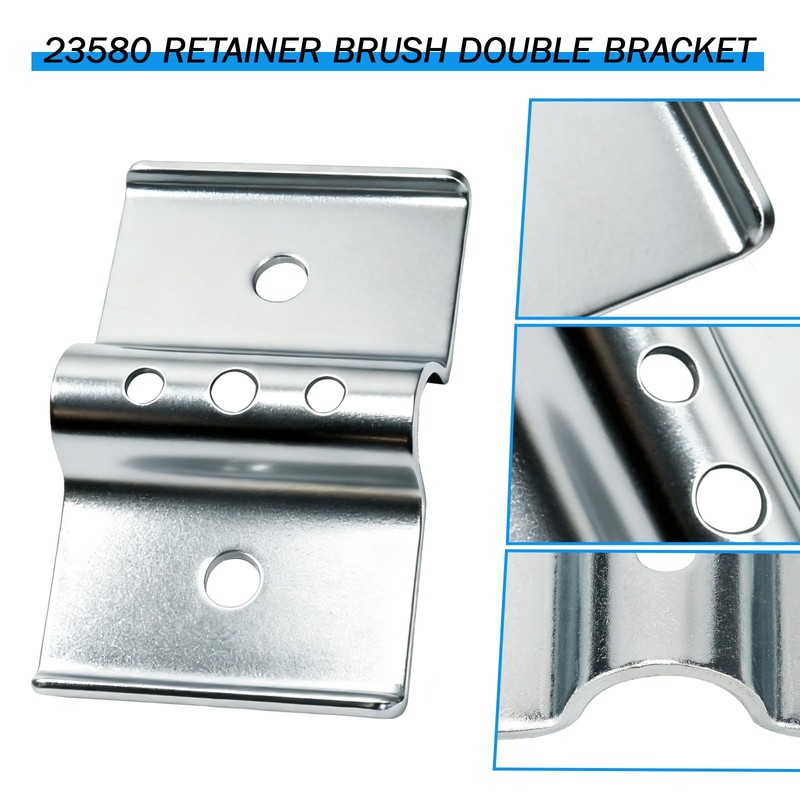 YWOOW 23580 Brush Double Bracket Retainer for Agri-Fab Lawn Sweeper
