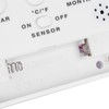 LCD Electronic Clock Large Screen Mute Smart Time Temperature Display