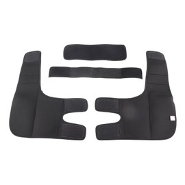Dog Elbow Brace Protector Pads Stable Support Adjustable Breathable Dog Recovery Front Legs Sleeve for Injuries Arthritis Black Normal M for Medium Dogs