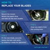 BDELI 42" Mulching Blades Replacement 2 Pack - Compatible with