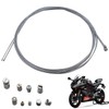 Motorcycle Axle Wire Repair Set 2m Throttle Wire with Adapter