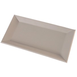 Cash Tray, ADO-PL045 Money Tray, Calton Accessory Tray, Pen Tray, Coin Tray, Leather, Jewelry Tray, Accounting Tray (Greige)