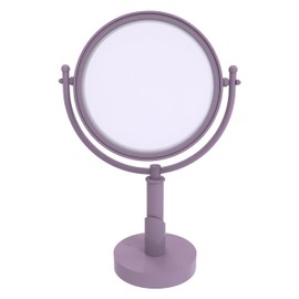 Allied Brass SH-4/3X-LVN Soho Collection 8 Inch Vanity Top Make-Up Mirror 3X Magnification, Lavender