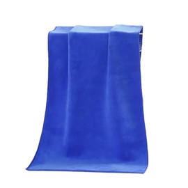 Microfiber Towel, Microfiber Cloth, Beach Towel, Towels for Drying Hair, Gym Towel, Hand Towel, Quick Drying Microfiber Towel, Towels for Drying Hair, 14" x 30". Pack of 4 (Blue)