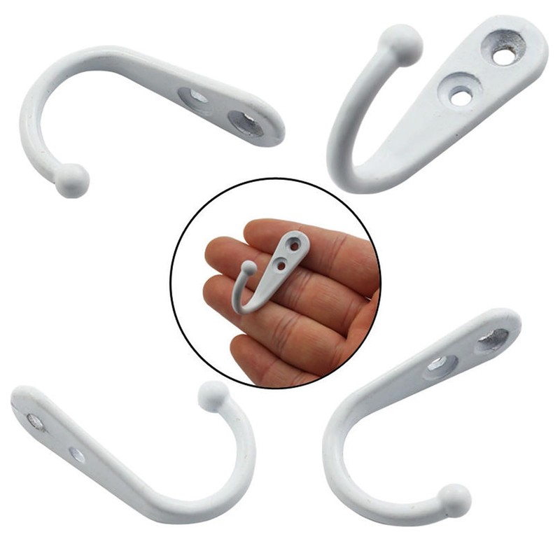 VIPERMARK 4 Pcs Wall Mounted Hooks for Bedroom,Bathroom,Kitchen,and Cabinet Hangers