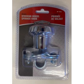 RoadPro Chrome Steering Wheel Spinner Knob (RP-70100)